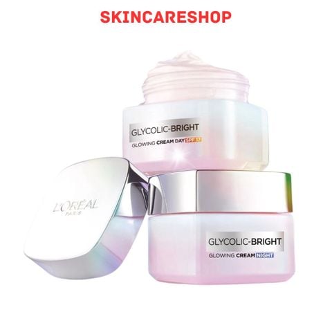 Kem Dưỡng L'Oreal Paris Glycolic-Bright Glowing Cream