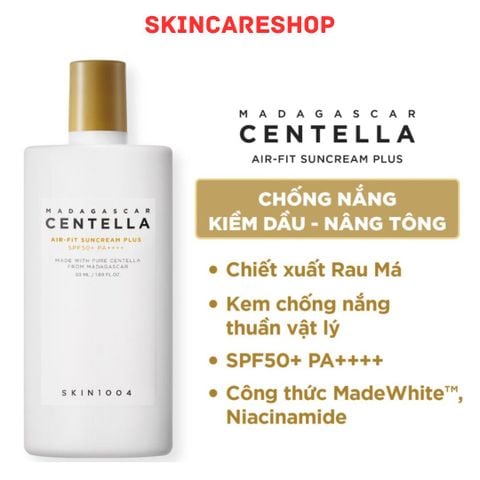 Kem chống nắng Skin1004 Madagascar Centella Air-fit Suncream Plus SPF50+ PA++++