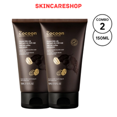 Combo 2 Tuýp Tẩy Tế Bào Chết Mặt Cà Phê Đắk Lắk Cocoon Face Polish 150ml