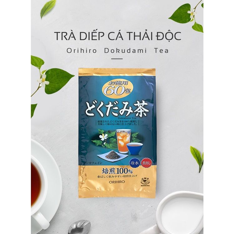 Trà Diếp Cá Thải Độc Orihiro Dokudami Tea 180g