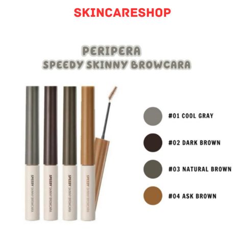 Mascara mày PERIPERA Speedy Skinny Brow Mascara