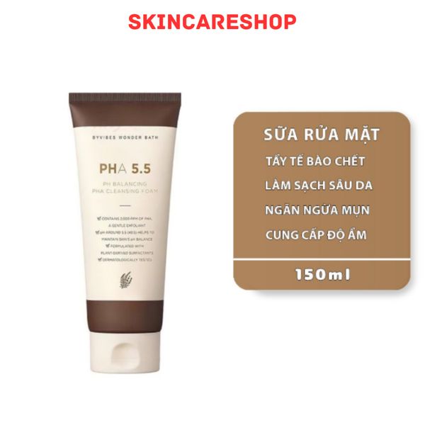 Sữa Rửa Mặt Byvibes Wonder Bath PHA 5.5 150ml