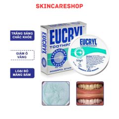 Bột Đánh Răng Tẩy Trắng Eucryl Toothpowder 50g