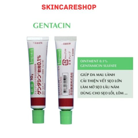 Thuốc Trị Sẹo Dạng Gel Gentacin Ointment 0.1% Nhật Bản (10 gam)