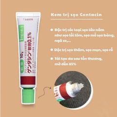 Thuốc Trị Sẹo Dạng Gel Gentacin Ointment 0.1% Nhật Bản (10 gam)