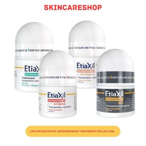 Lăn Khử Mùi EtiaXil Détranspirant Traitement Roll-On 15ml