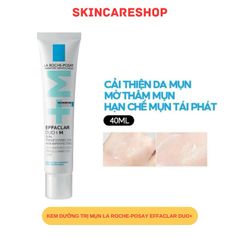 Kem Dưỡng La Roche-Posay Effaclar DUO+M Giảm Mụn 40ml