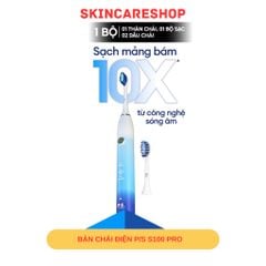 Bàn chải điện P/S S100 PRO công nghệ sóng âm