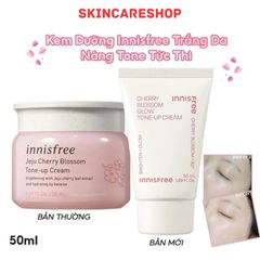 Kem Dưỡng Ẩm innisfree Nâng Tông Da Hoa Anh Đào Jeju Cherry Blossom Tone Up Cream 50ml