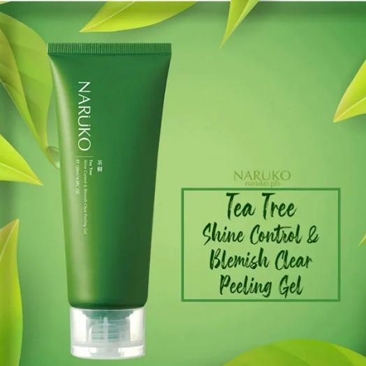 Tẩy Tế Bào Chết Naruko Tea Tree Shine Control And Blemish Clear Peeling Gel 120g