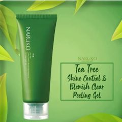 Tẩy Tế Bào Chết Naruko Tea Tree Shine Control And Blemish Clear Peeling Gel 120g