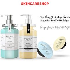 Bộ dầu gội phục hồi đa tầng Nấm Truffle Weilaiya 450ml