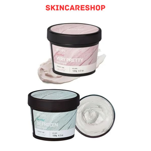 Mặt Nạ Đất Sét Làm Sạch, Sáng Da Aperire Spa Relief 120g