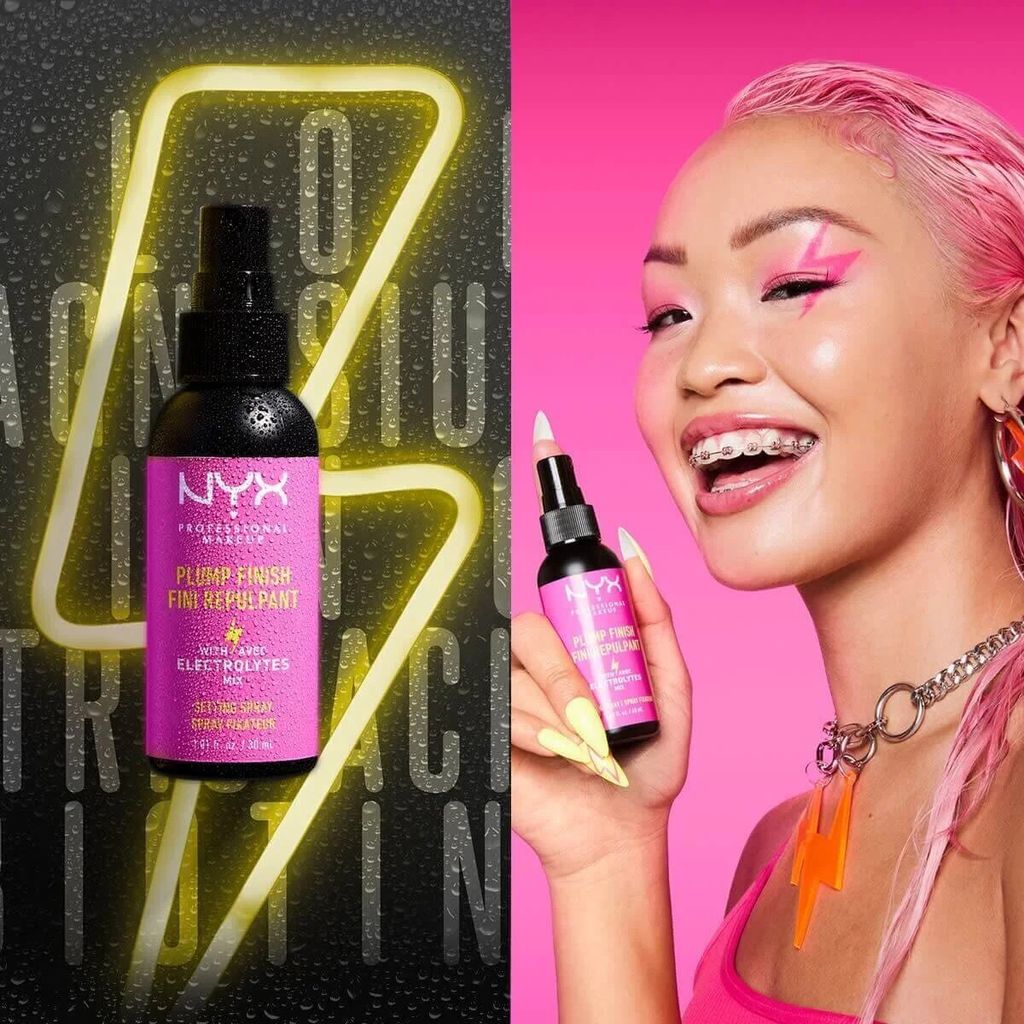 Xịt khóa nền giữ lớp trang điểm NYX Setting Spray 60ml