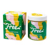  Muối Tắm BareSoul Tẩy Tế Bào Chết Cho Da Đầu & Cơ Thể 330g Free Body & Hair Scrub 