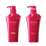  Combo Gội Xả Tsubaki Dưỡng Tóc Bóng Mượt 490mlx2 Premium Moist & Repair Shampoo + Conditioner 