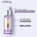  Serum L'Oreal Hyaluronic Acid Cấp Ẩm Sáng Da 30ml Revitalift Hyaluronic Acid 1.5% Hyaluron Serum 