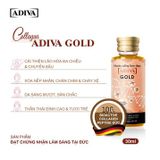  Nước Uống Làm Đẹp Adiva Collagen Gold 14 Chai/Hộp 