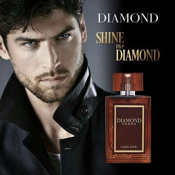  Nước Hoa Nam Diamond Homme Brown 45ml (Nâu) Eau De Parfum 