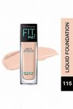  Kem Nền Maybelline Mịn Nhẹ Kiềm Dầu Chống Nắng #110 30ml Fit Me Matte Poreless Foundation SPF 22 #110 Porcelain 