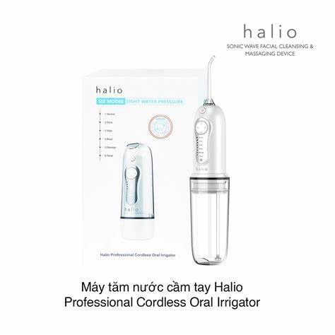  Máy Tăm Nước Cầm Tay Halio 6 Chế Độ Professional Cordless Oral Irrigator 