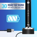  Bàn Chải Điện P/S S100 Pro Công Nghệ Sóng Âm Màu Đen S100 Pro Expertcare 