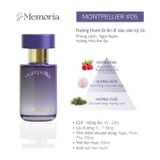  Nước Hoa Nữ De Memoria #05 Montpellier Hương Ngọt Ngào 30ml Eau De Parfum 