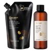 Combo Cocoon Túi Refill Tẩy Tế Bào Chết Toàn Thân 600ml + Nước Tẩy Trang Bí Đao 500ml Dak Lak Coffee Body Polish + Winter Melon Micellar Water