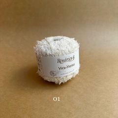 Sợi cotton Vira-Vento nhập từ Rosarios 4, đan móc áo, váy, khăn