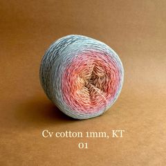 Sợi cầu vồng Cotton 1mm, kim tuyến