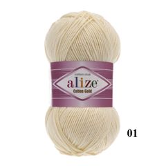 Len hè Cotton Gold nhập khẩu từ Alize Yarns, đan móc đồ hè, thú, nón cực xinh