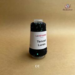 Sợi Tencel Lurex nhập từ Loveyarns, đan móc áo, khăn