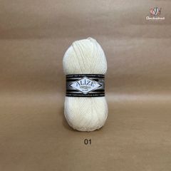 Len ấm Superlana Klasik nhập khẩu từ Alize Yarns đan móc nón, khăn, áo