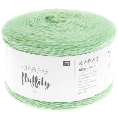 Len Creative Fluffily dk - Rico Design dùng để đan móc