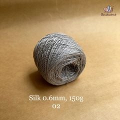 Cuộn sợi 100% Silk 0.6mm, 150g