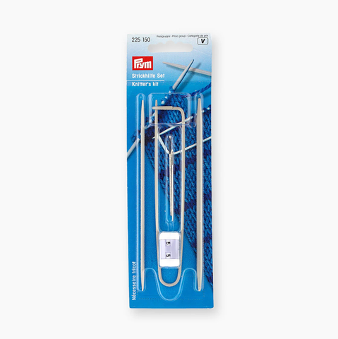Bộ dụng cụ hỗ trợ đan len bằng nhôm nhập khẩu từ Prym
