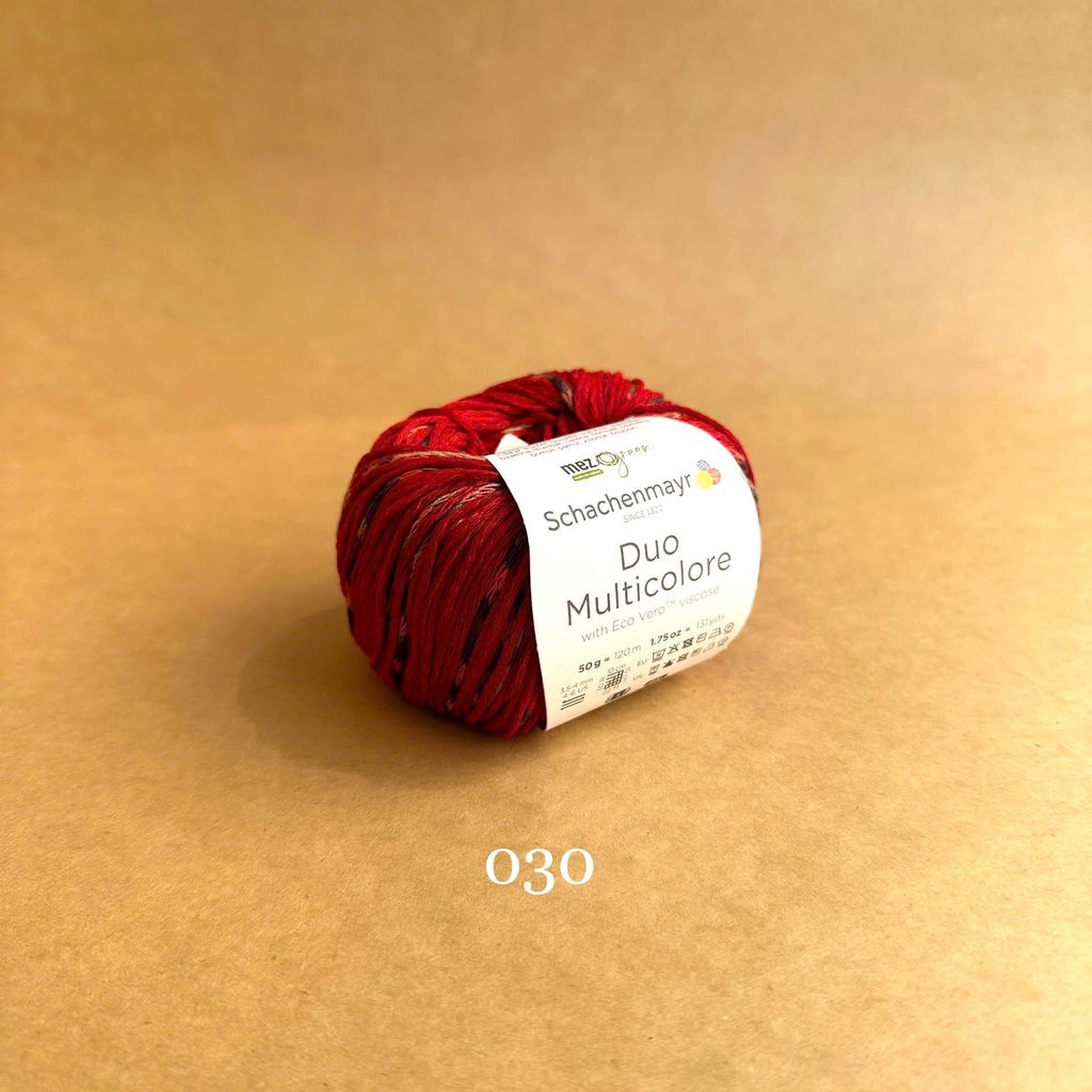 Sợi Duo Multicolore - Schachenmayr, đan móc áo, váy, khăn