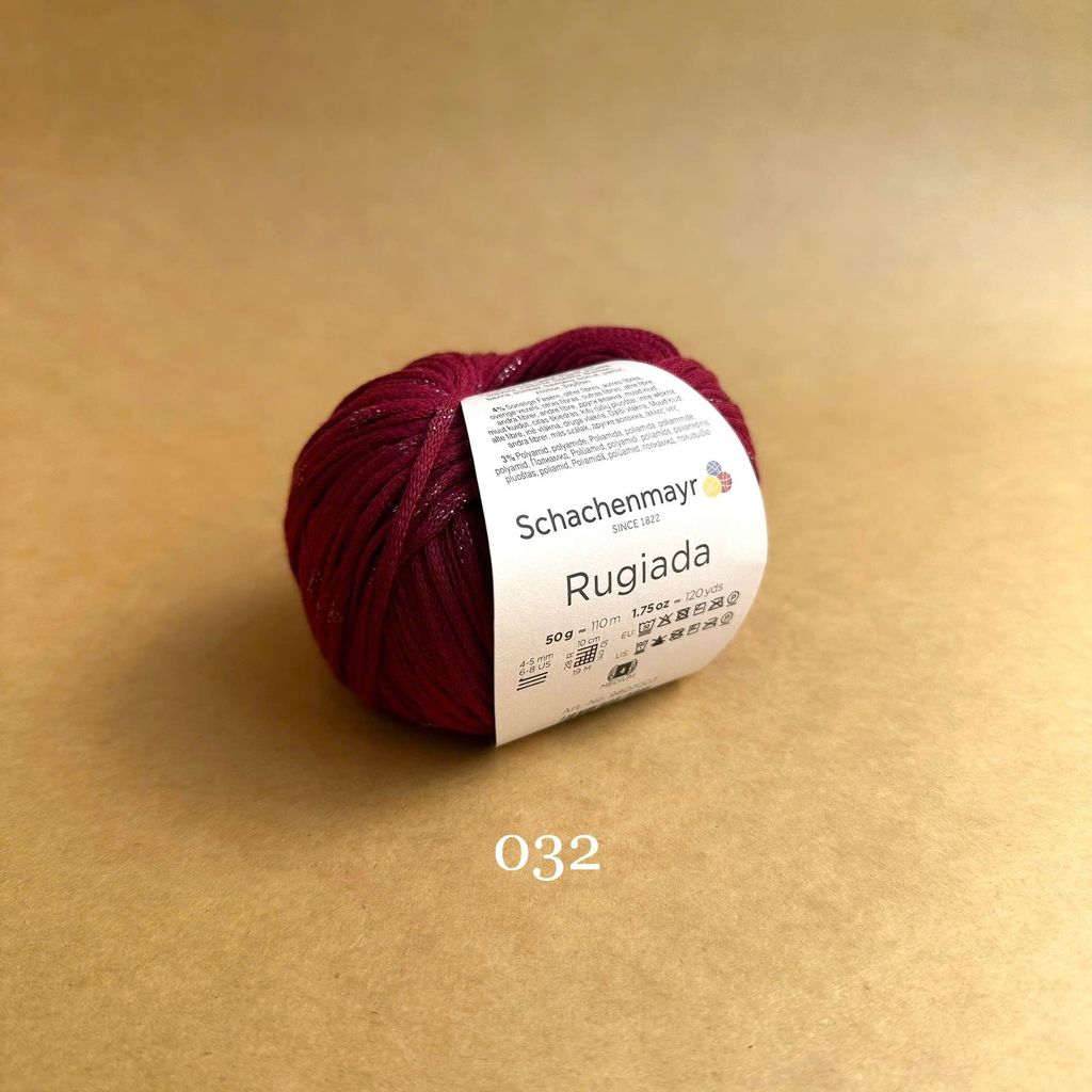 Sợi cotton lấp lánh Rugiada - Schachenmayr, đan móc áo, khăn