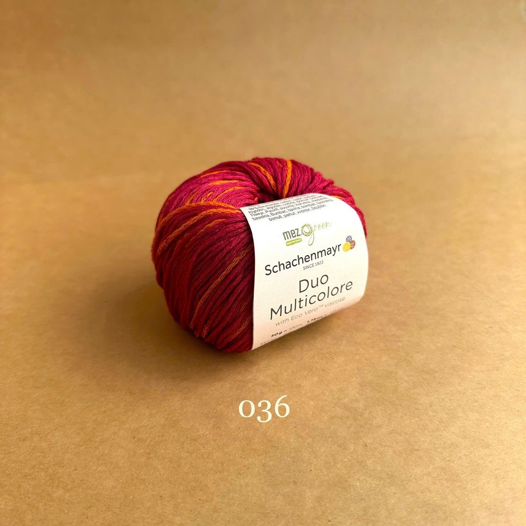 Sợi Duo Multicolore - Schachenmayr, đan móc áo, váy, khăn