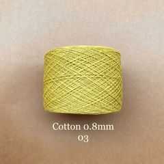 Sợi Cotton 0.8mm, 300g, đan móc áo, váy, khăn