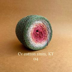Sợi cầu vồng Cotton 1mm, kim tuyến
