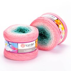 Len cầu vồng cotton Flowers - Yarnart - 250g dài 1000m (Bảng màu từ 250-300)