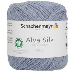 Len Alva Silk - Schachenmayr, đan móc áo, váy, khăn