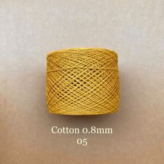 Sợi Cotton 0.8mm, 300g, đan móc áo, váy, khăn