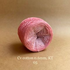 Sợi cầu vồng Cotton 0.6mm, kim tuyến