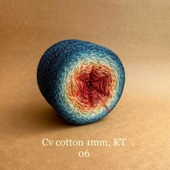 Sợi cầu vồng Cotton 1mm, kim tuyến
