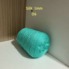 Cuộn sợi 100% Silk 1mm, 300g màu trơn