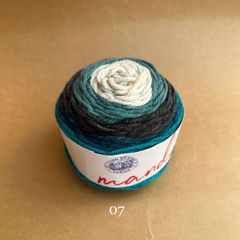 Len cầu vồng Mandala - Nhập khẩu từ hãng Lion Brand - 100% Premium Acrylic - 150gram dài 173m