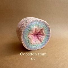 Sợi cầu vồng Cotton 1mm, 300g
