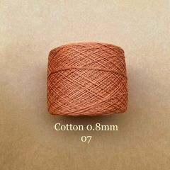 Sợi Cotton 0.8mm, 300g, đan móc áo, váy, khăn